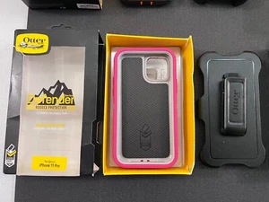 Otterbox Defender Series Case & Holster iPhone 11 Pro - Pink - Picture 1 of 1