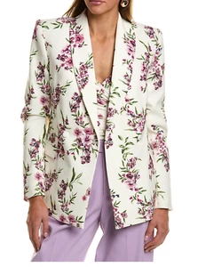 BCBGMAXAZRIA Women's Floral One Button Blazer - Picture 1 of 2