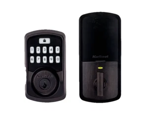 Kwikset Aura Bluetooth Electronic Modern Door Lock Venetian Bronze New 99420-002 - Picture 1 of 11