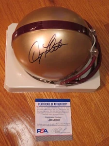Doug Flutie No. 22 signierte BOSTON COLLEGE EAGLES Helm NEW ENGLAND PATRIOTS PSA - Bild 1 von 4