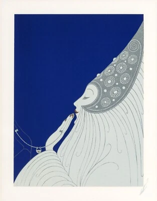 Erte : Bride : Archival Art Print - Image 1 of 2