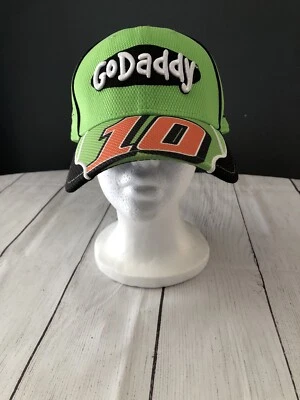 Danica Patrick New Era  #10 Go Daddy Fitted Hat Size Medium/Large - Image 1 of 4