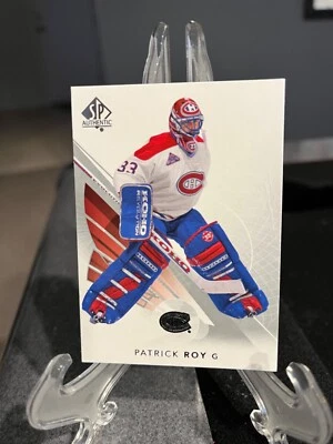 Patrick Roy 2017-18 Upper Deck SP Authentic #100 Montreal Canadiens - Image 1 of 2