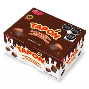 TAPON MINI BREMEN 1KG MALVAVISCOS CUBIERTOS CON CHOCOLATE - Picture 1 of 1