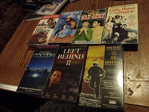 7 Sealed Vhs Tapes - Picture 1 of 8
