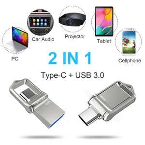 USB 3.0 32GB 64GB Type C OTG Flash Drive Waterproof Speicherstick Pen Drive - Bild 1 von 14