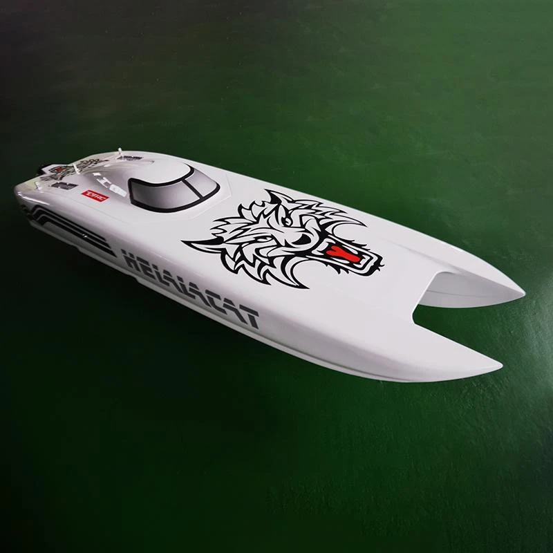 Painted Electric Racing KIT E51 RC Boat FiberGlass Hull Only for Advanced Player - Image 1 of 1