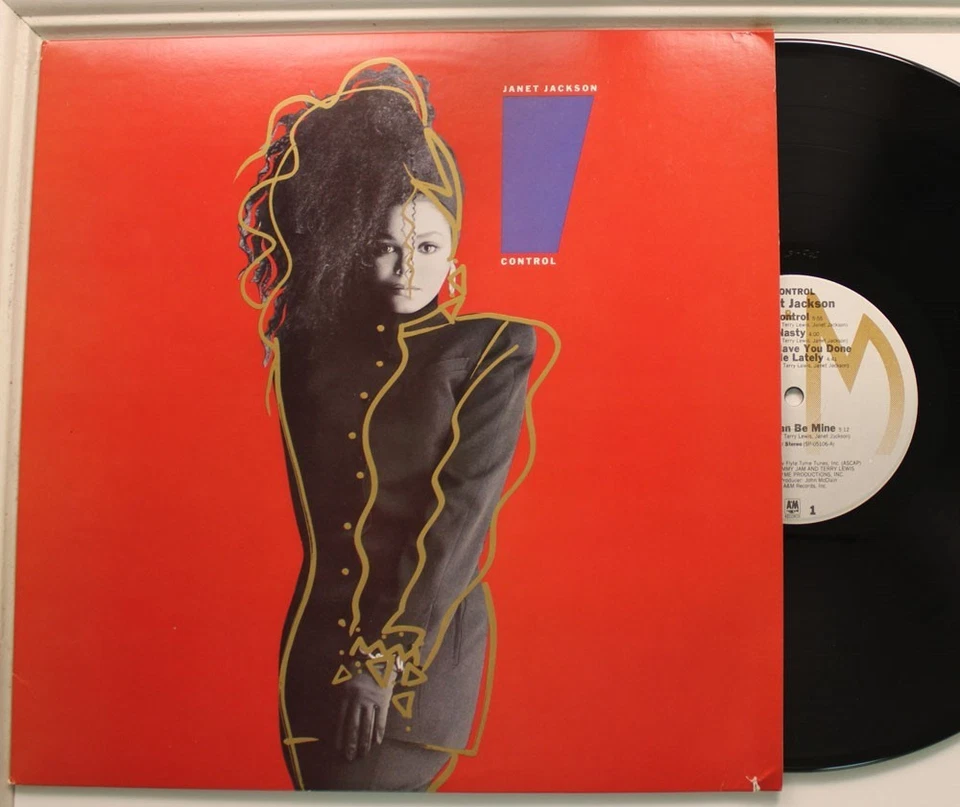 Janet Jackson Lp Control On A&M - Vg To Nm VG - Image 1 of 1