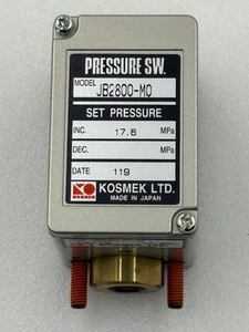 Kosmek JB2800-M0 Set Pressure INC. 17.5 MPa Hydraulic Pressure Switch New - Picture 1 of 12