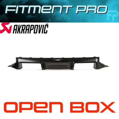 Difusor trasero de fibra de carbono mate Akrapovic para BMW M2 cupé 2023-2024 (G87) Foto 1 de 4