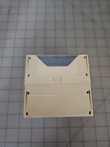 Vintage 10 Floppy Disk 3.5" Diskette Library Holder W/ Disks Accordion Lufthansa - Picture 1 of 3