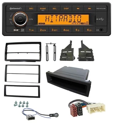Continental 1DIN DAB MP3 AUX USB Autoradio für Nissan Altima (L31, 2005-2006) - Bild 1 von 4