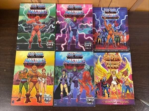 He-Man And The Masters Of The Universe Dvd Set/Lot Season 1/2, Best Of, She-Ra - Picture 1 of 4
