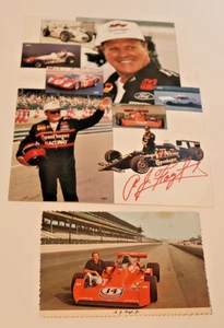 A.J. FOYT COPENHAGEN GILMORE VALVOLINE CART INDY 500 HELDENKARTE POSTKARTE FOTO - Bild 1 von 3
