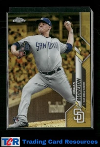 2020 Topps Chrome #86 Adrian Morejon Gold Refractor #/50 - Picture 1 of 2