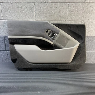 2014-2021 BMW I3 101 Front Left Side Door Trim Panel Cover Gray OEM *NOTE* - Image 1 of 4