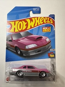 2022 Hot Wheels Pink Matt And Debbie Hay's 1988 Pro Street Thunderbird Pink #246 - Picture 1 of 3