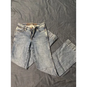 GUC Wrangler Blue Bootcut Jeans Women's Size 25x32 - Picture 1 of 5