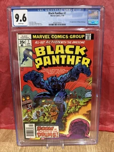 BLACK PANTHER #7 CGC 9.6 1ST OLUMO BASHENGA JACK KIRBY 1978 Comic New Slab - Picture 1 of 3