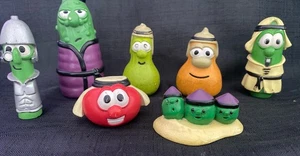 7x Veggietales Figures 1.25”-4” - Picture 1 of 2