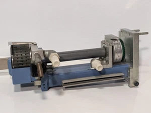 Markenlose industrielle Etikettier-/Verpackungsmaschine Vakuum Trommel Applikator Montage - Bild 1 von 12