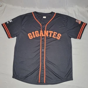 Camiseta de los Gigantes de San Francisco para Hombres XL Negra Naranja MLB Gigantes de Béisbol 23 Coca-Cola - Imagen 1 de 12