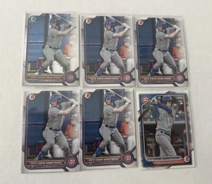2022/2024 Bowman Pete Crow Armstrong 6 card lot - Picture 1 of 1