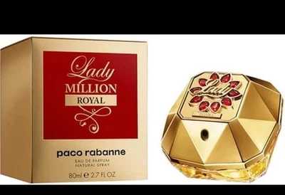 PACO RABANNE LADY MILLION ROYAL 80ML EAU DE PARFUM SPRAY FOR HER - NEW & SEALED