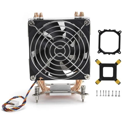 Computer Accessory Heat Sink Cooling Fan CPU Cooler for LGA2011 1366 1150 115... - Image 1 of 4