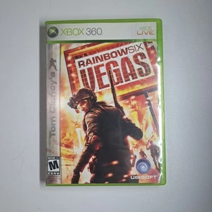 Tom Clancy’s Rainbow Six Vegas Xbox 360 CIB Complete With Manual - Bild 1 von 3