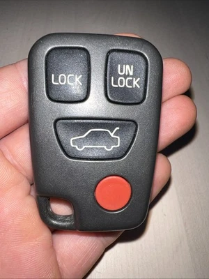 Оригинальный пульт дистанционного управления Volvo 9166200 HYQ1512J 1998-2004 S70 S40 V40 V70 C70 ключ подлинный - Изображение 1 из 4