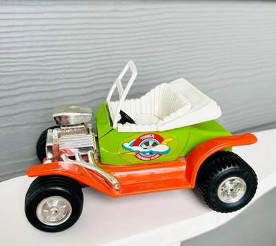Bujes Tonka Thunder vintage de los años 70 de acero prensado y plástico Hot Rod Roadster/EE. UU. Foto 1 de 4