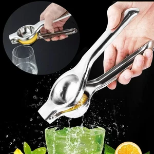 Lemon Press Squeezer Hand Juicer Stainless Steel Lime Manual Kitchen Tool Fruit - Picture 1 of 3
