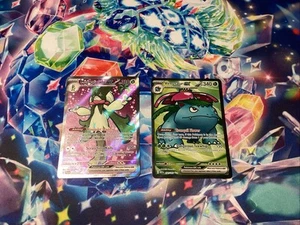 Meowscarada Ex #231 Venusaur Ex #182 - Picture 1 of 3