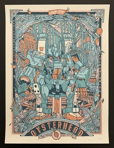 Oysterhead Poster Peach Festival 7/3/2021 Tyler Stout Screen Print #393/400 - Picture 1 of 5