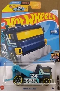 Hot Wheels Heavy Hitcher Dark Blue #135 135/250 - 2024 HW Metro New - Picture 1 of 1