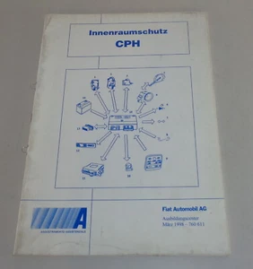 Workshop Manual Fiat Innenraumschutz Cph Zeta / Ulysse / Scudo By 03/1998 - Picture 1 of 1