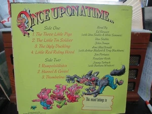 ONCE UPON A TIME''  VOLUME 3, THREE LITTLE PIGS, UGLY DUCKLING,RED RIDING HOOD, - Picture 1 of 1