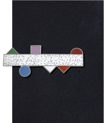 Винтажный ACME Studio "Dessau" галстук бар галстук зажим художник GERE KAVANAUGH - новый - Изображение 1 из 2