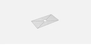 Estante para fregadero lírico Kohler K-20911-ST, acero inoxidable,16,07 x 29,75 x 1,07 pulgadas - Imagen 1 de 1