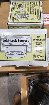 PASS & SEYMOUR Problem Solver Ceiling Fan/Fixture Heavy Duty Metal Box, Reiker 77706. L38