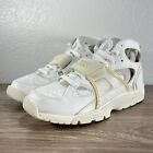 Size 6Y Nike Air Trainer Huarache White On White  Used 2003 305603-111 See Pics