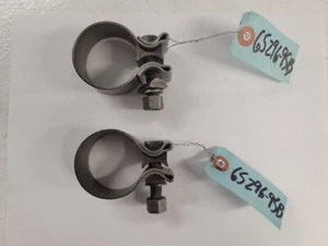 Harley-Davidson Touring Muffler Clamps OEM #65296-95B - Picture 1 of 7