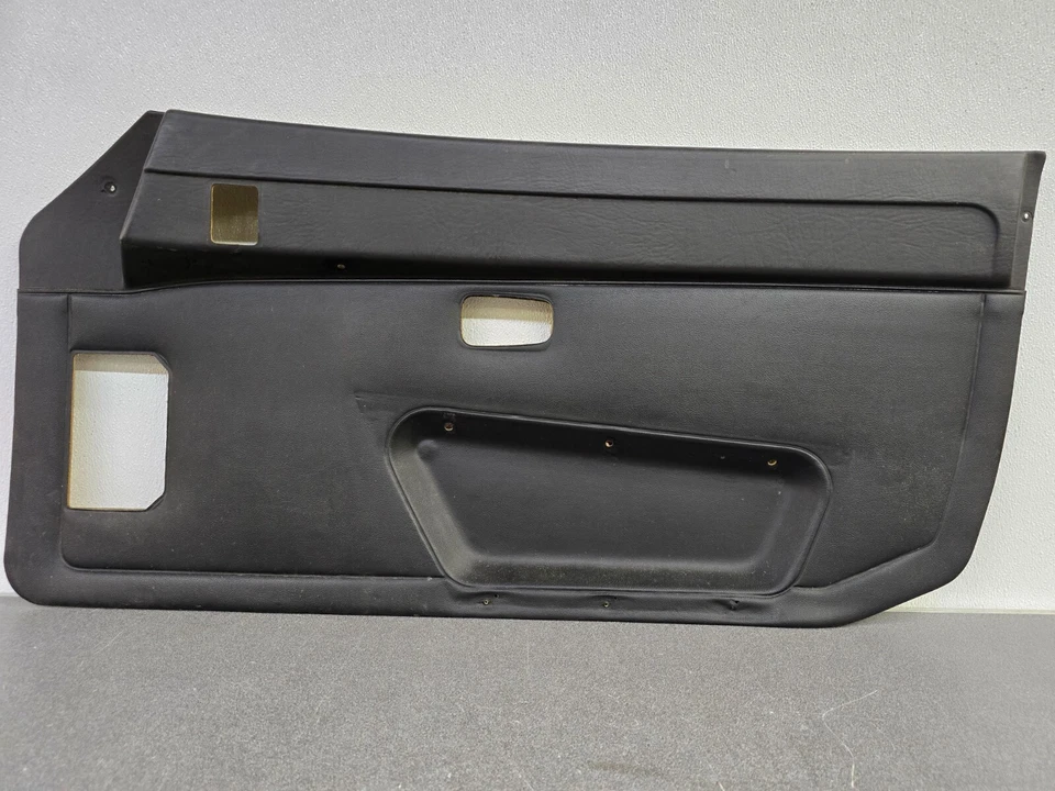 BONITO PANEL PUERTA PASAJEROS ORIGINAL USADO PORSCHE 924 924S 944 NEGRO #11 Foto 1 de 4