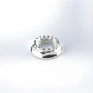 Dado perno ruota posteriore argento M33x1.5 per Ducati - Imagen 1 de 1