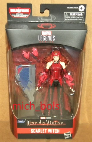 SCARLET WITCH Marvel Legends WandaVision MCU Captain America Flight Suit BAF Cover