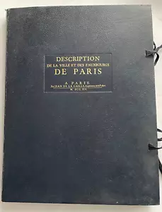 Description De La Ville De Paris et Des Faubourgs De Paris Par JEAN DE LA CAILLE - Foto 1 di 5