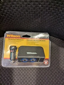Wilson 3052224USBBL 12 V podwójny adapter USB z kablem 3 stóp - Zdjęcie 1 z 1