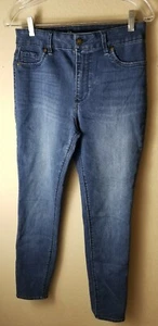 Womens Sz 6 dark Blue Skinny Jeans stretch 30x30 - Picture 1 of 3