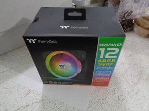 Thermaltake SWAFAN ARGB Sync 120MM Fan TT Premium , CL-F167-PL12SW-A - Afbeelding 1 van 9